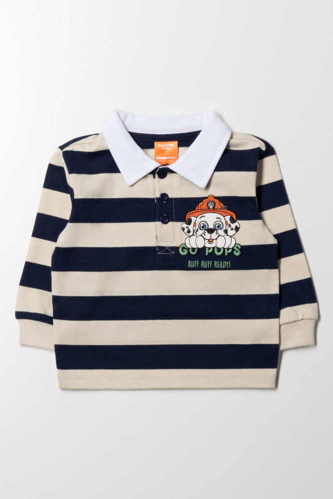 Paw Patrol Stripe Golfer Navy
