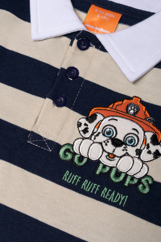 Paw Patrol Stripe Golfer Navy