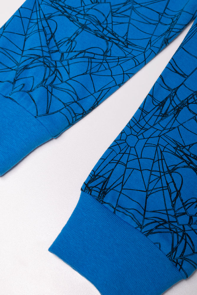 Spider-Man Long Sleeve Pyjamas Blue (2)
