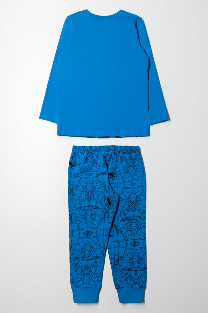 Spider-Man Long Sleeve Pyjamas Blue (3)