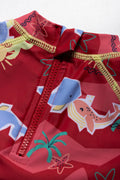 3 Piece Swim Set Red (2)