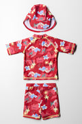 3 Piece Swim Set Red (5)
