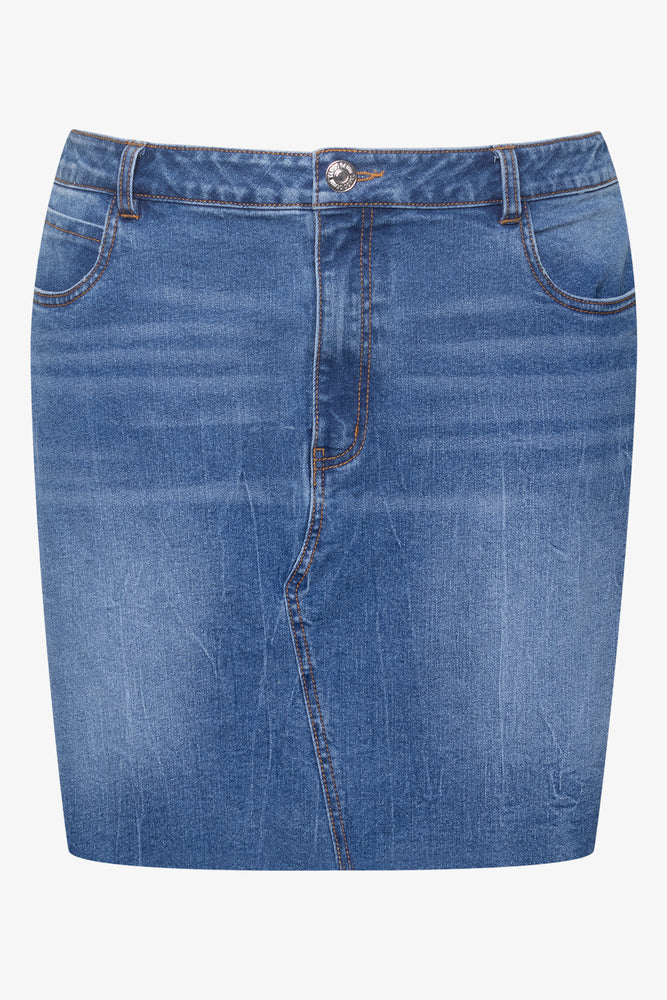 Denim Mini Skirt Blue Shorts Skirts Ackermans