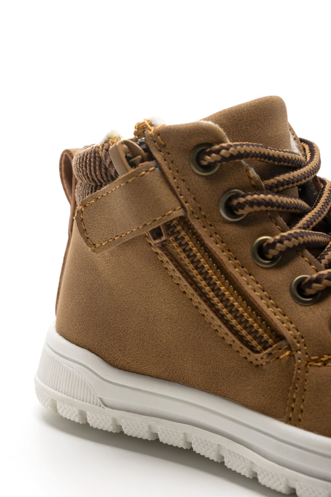 High Top Sneakers Brown (3)