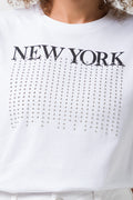 New York Short Sleeve T-Shirt White (3)