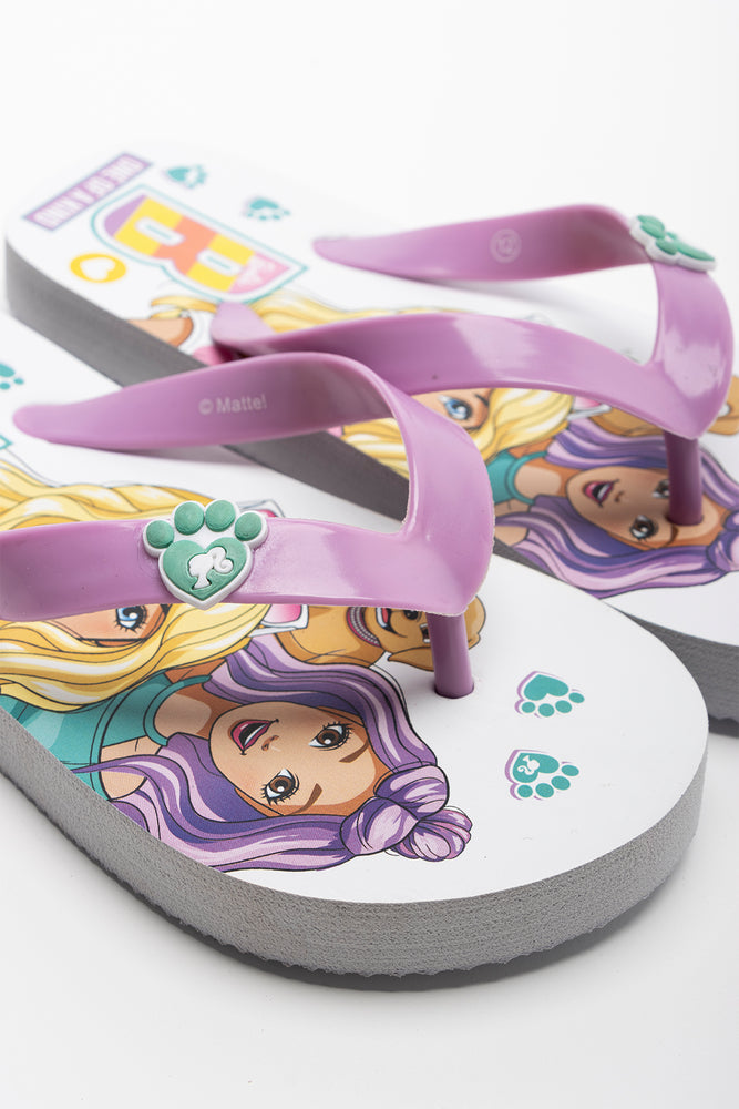 Barbie Flip Flop Lilac Shoes Ackermans