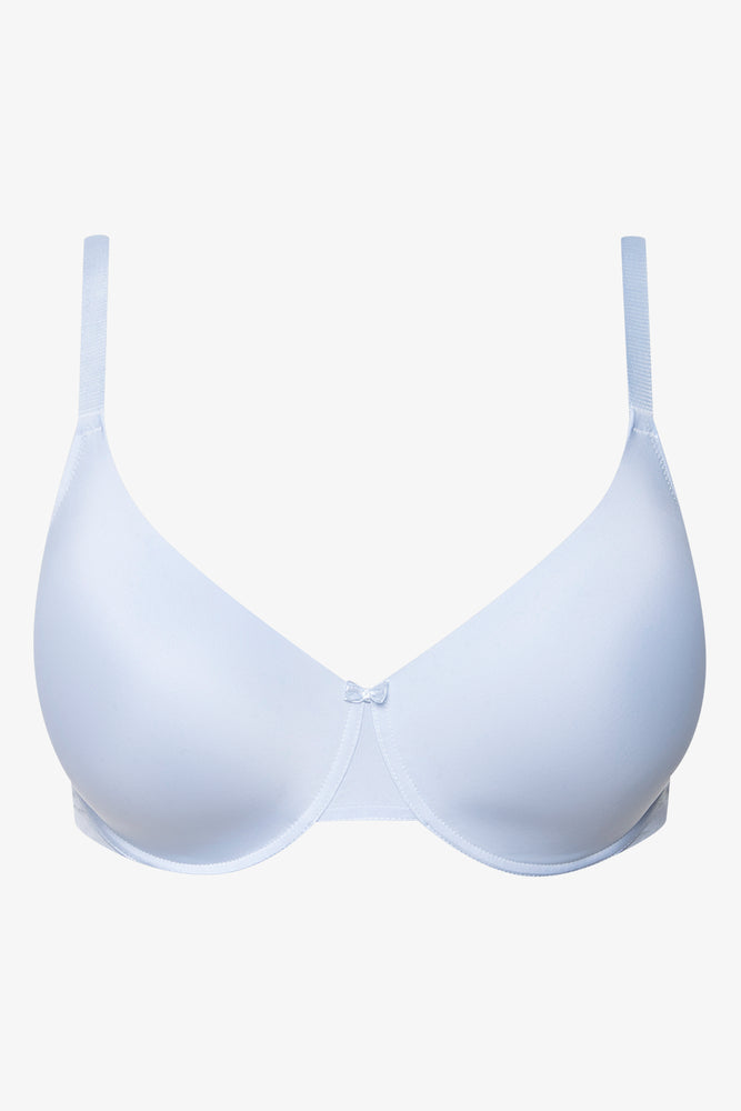 Plus Size 2 Pack Smooth T-Shirt Bras Blue