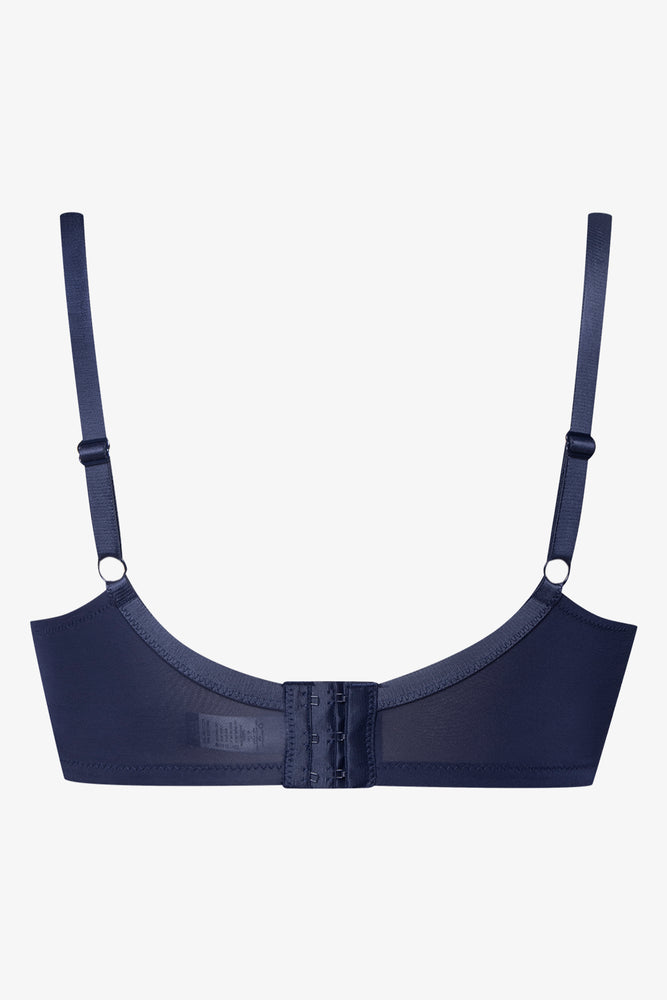 Plus Size 2 Pack Smooth T-Shirt Bras Blue (3)