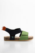 Double Strap Sandal Green (1)