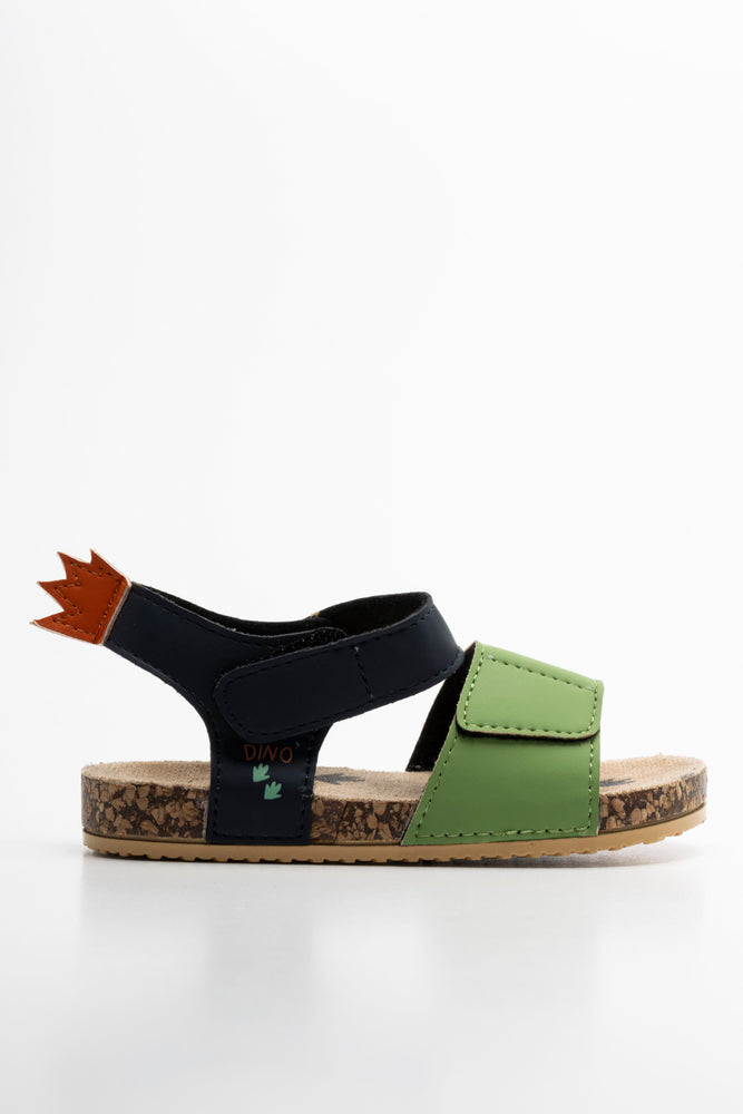 Double Strap Sandal Green (1)