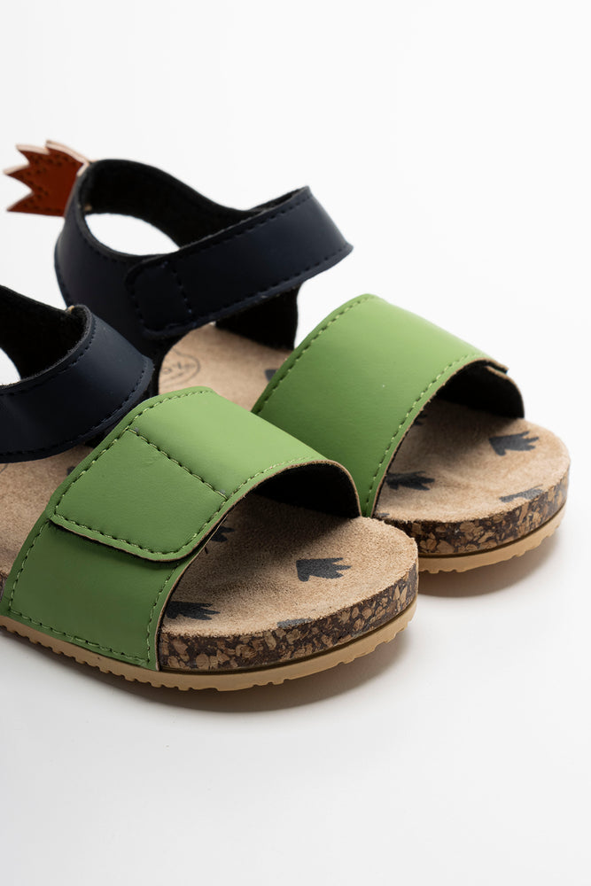 Double Strap Sandal Green (2)