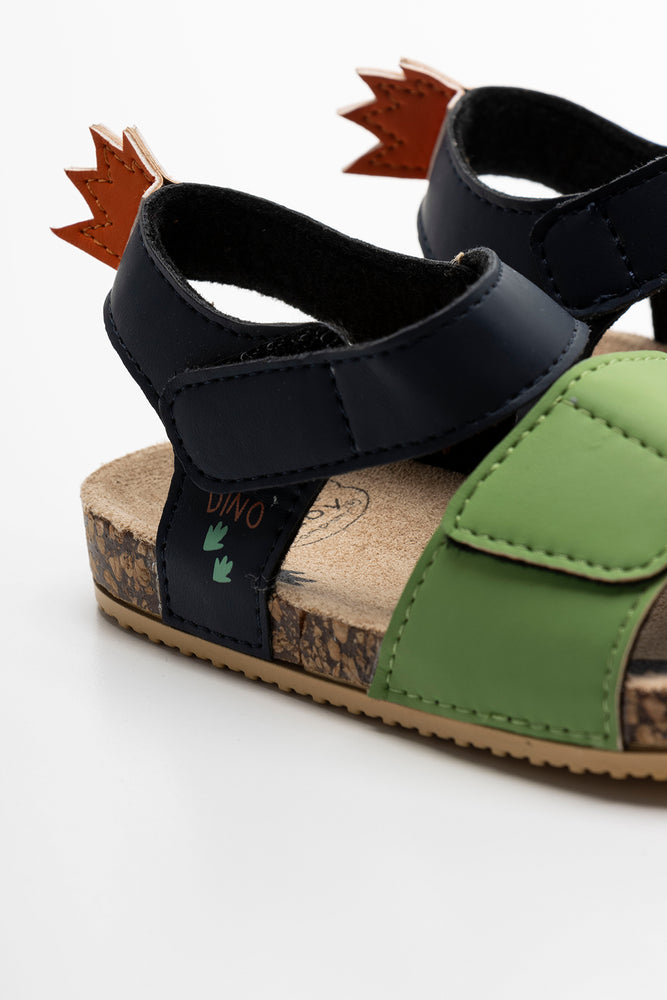 Double Strap Sandal Green (3)