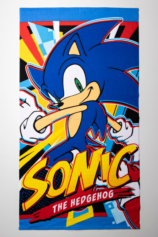 Sonic the hedgehog beach towel best sale