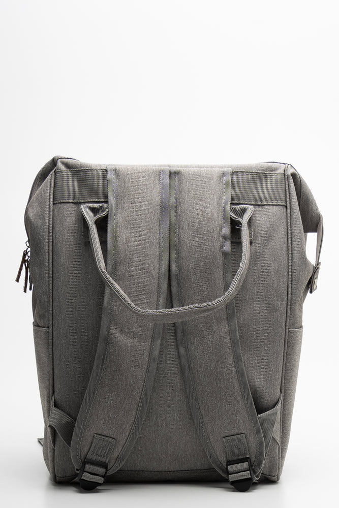 Backpack Nappy Bag Grey (2)