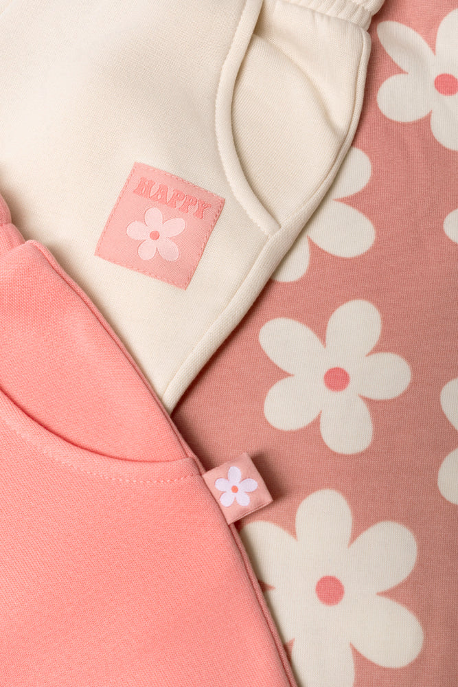 3 Pack Flower Trackpants Pink (1)