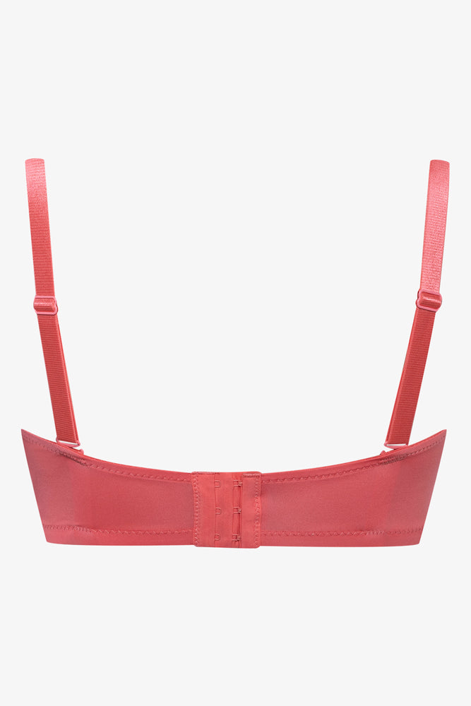 Plus size 2 Pack Multiway Bras Grey And Coral (3)
