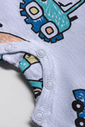Truck Romper Grey (2)