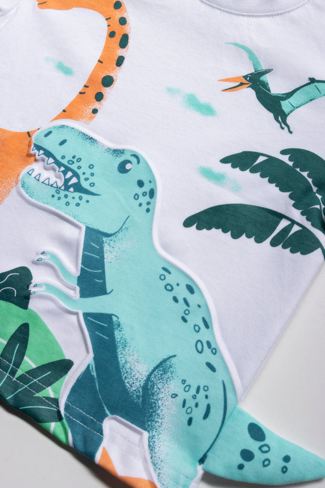 Dinosaur T-Shirt White