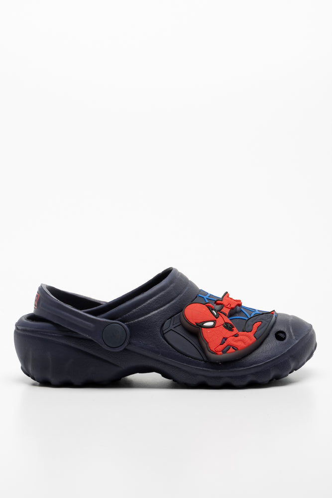 Spider-Man Light Up Clog Navy (1)