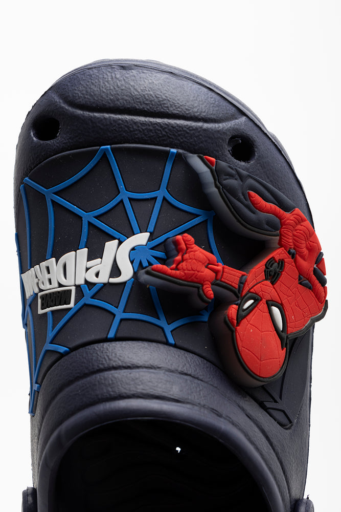 Spider-Man Light Up Clog Navy (4)