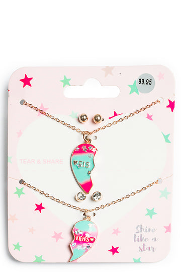 Necklace Set Pink | Accessories | Ackermans Necklace Set Pink | Accessories | Ackermans
