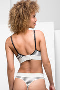 3 Pack Seamfree Thongs Black (3)