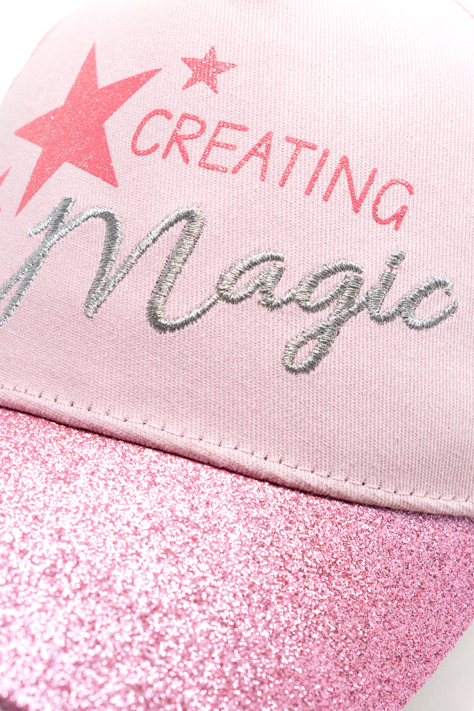 Magic Peak Cap  And Sunglasses Set Pink (1)