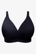 2 Pack Smooth Padded Wirefree Bras Black And Natural (1)