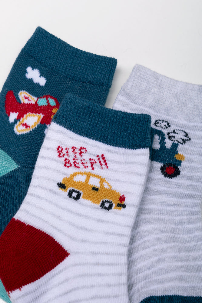 Transport Stripe Socks Multi (1)