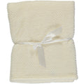 WAFFLE BLANKET SNOW WHITE