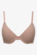 2 Pack Smooth T-Shirt Bras Black And Natural (1)