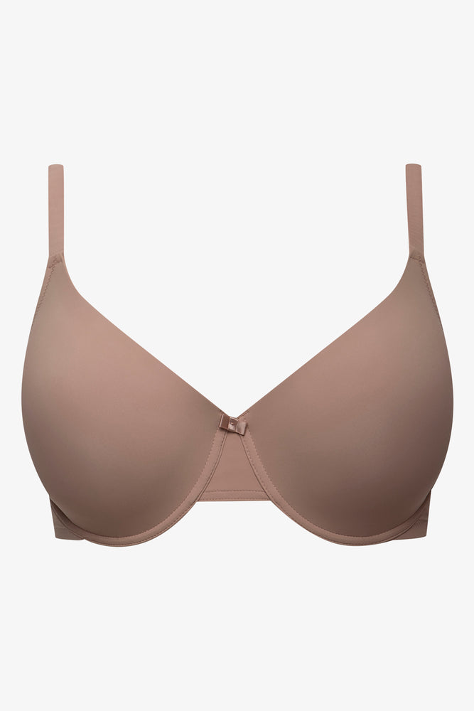 Plus Size 2 Pack T-Shirt Bras Black And Natural (1)