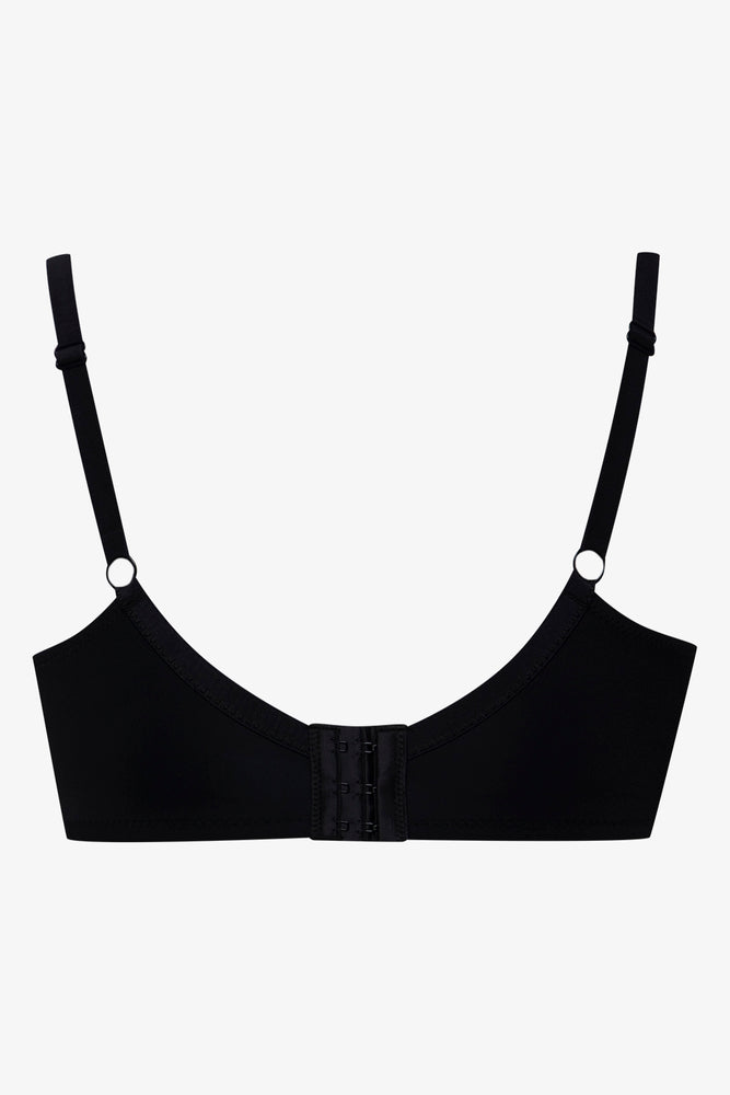 Plus Size 2 Pack T-Shirt Bras Black And Natural (3)
