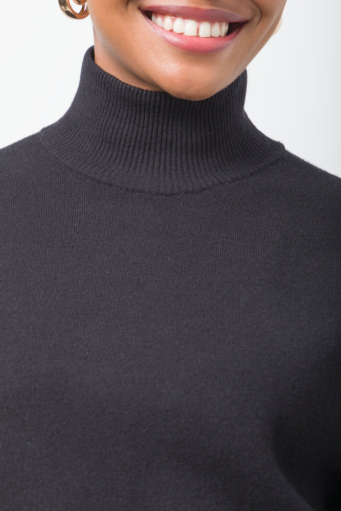 Turtleneck Jersey Black (3)