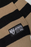 Stripe Quarter Zip Jersey Natural (2)