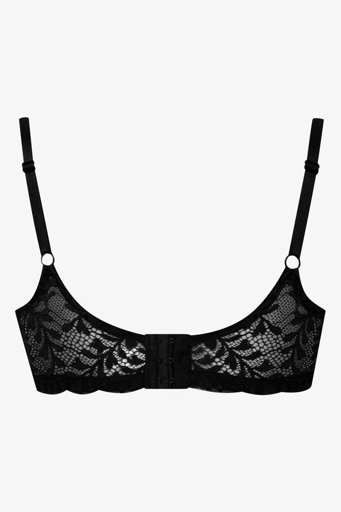 Plus Size 2 Pack Non Padded Underwire Bras Black And Natural (3)