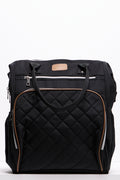 Upper Handle Backpack Nappy Bag Black