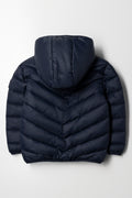 Hooded Puffer Jacket Navy (2)