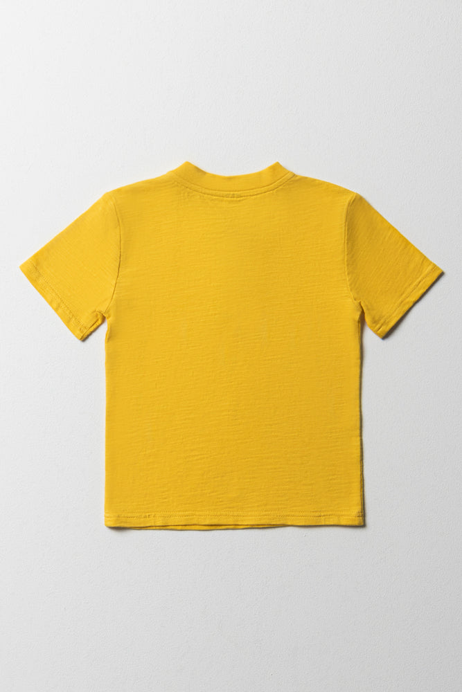 Short Sleeve T-Shirt Yellow (3)