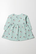 Flower Dress Green (3)