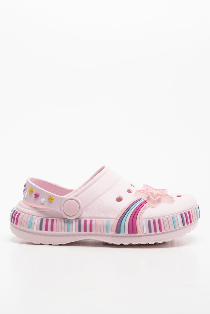 Shooting Star Clog  Pink