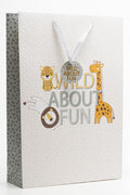 Wild About Fun Gift Bag White (1)