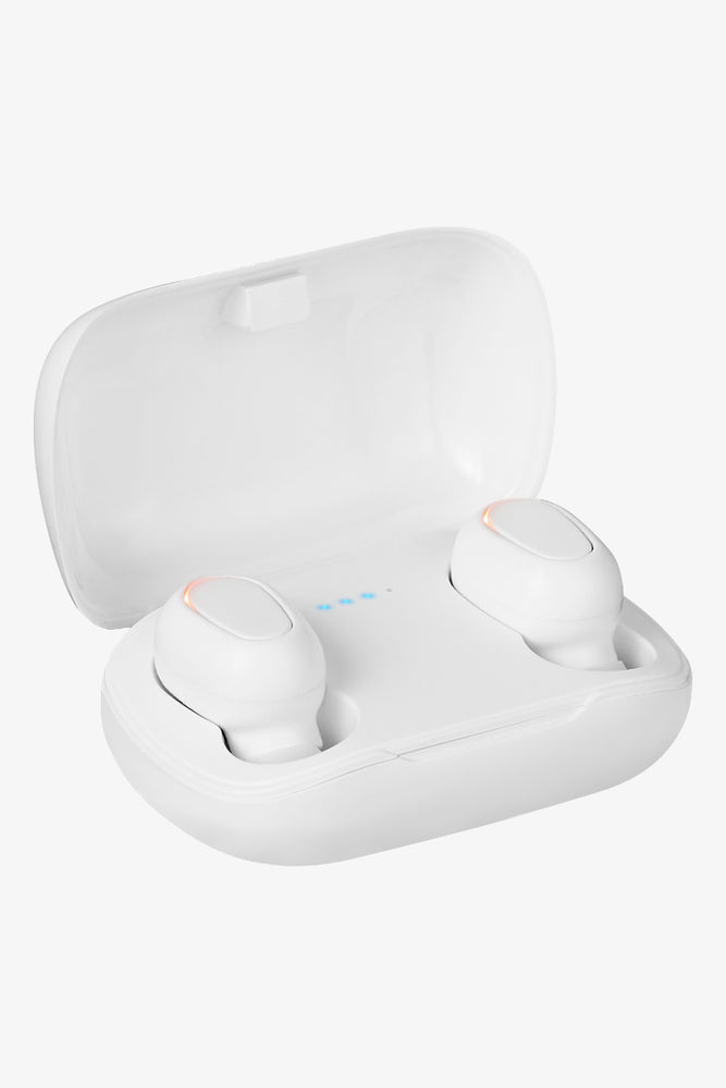 Premio V5 Tws Bud Earphone White With Case