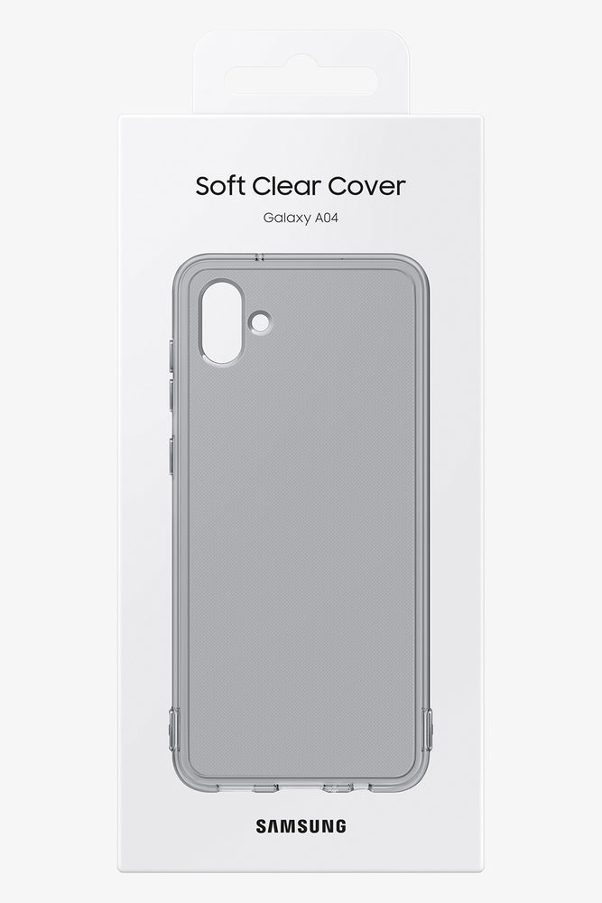 Samsung A04 Soft Cover Case Black (1)