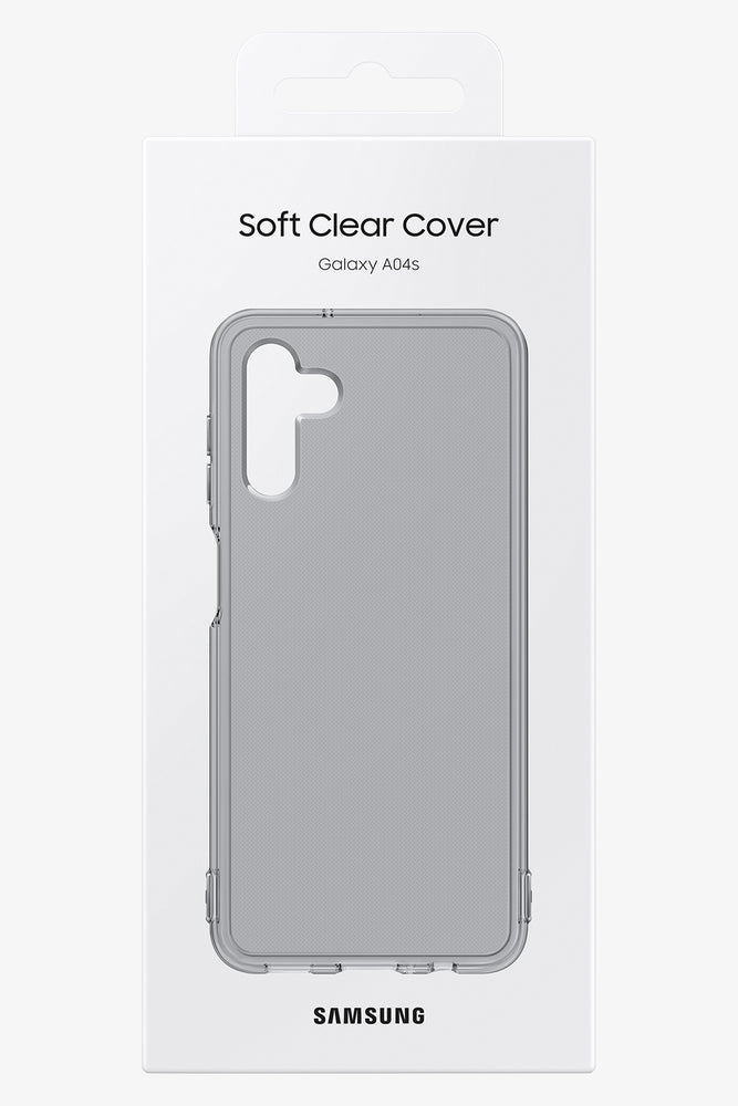 Samsung A04S Soft Cover Case Black