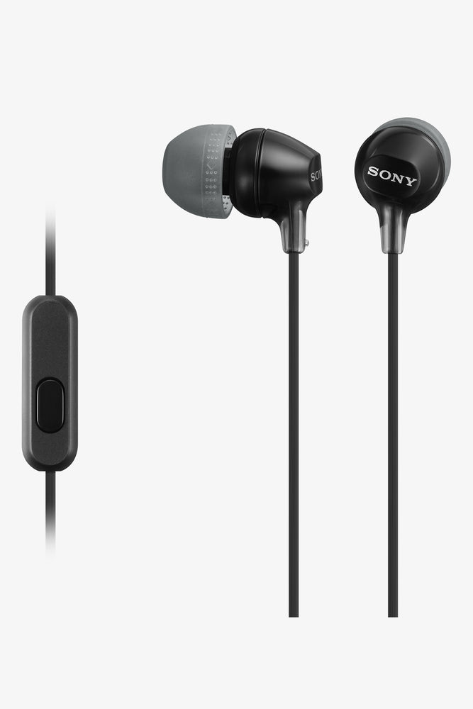 Sony Ex15Ap Aux Ephone With Mic Iphone Black