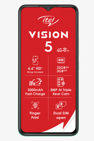 Telkom Itel Vision 5 Black