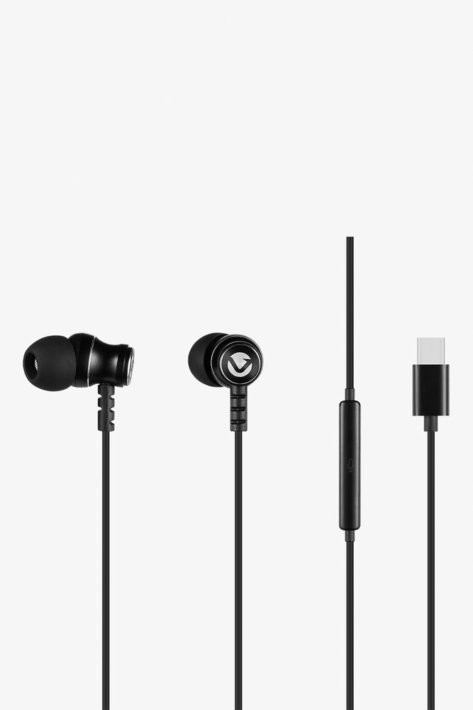 Volkano Prism 2.0 Type C Aux Earphones Black (3)