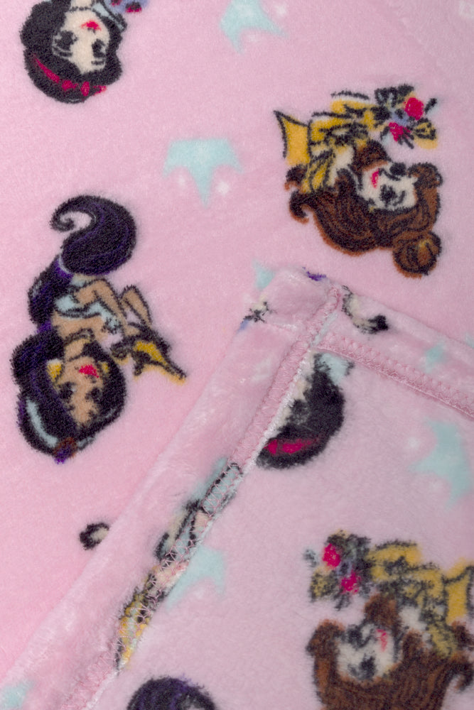 Disney Princesses Blanket Pink (1)