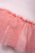 Rib Babygrow Pink (2)